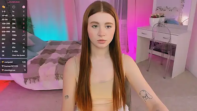 Freckle Diyana online show from 03/23/25, 01:20