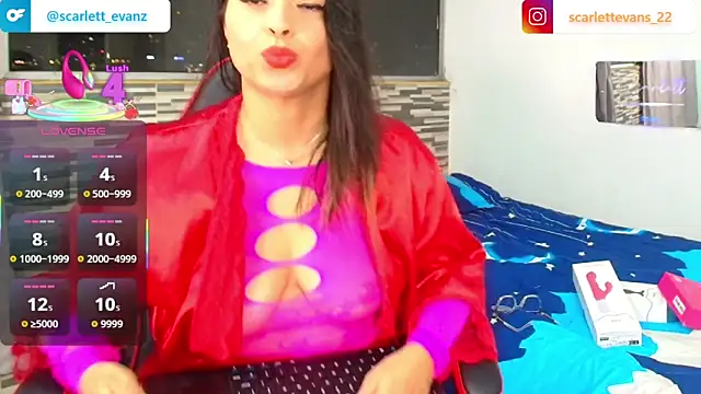 Scarlett Evanz online show from 04/07/26, 12:55