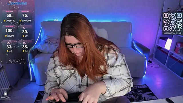 Melissa Purr online show from 03/07/25, 08:22