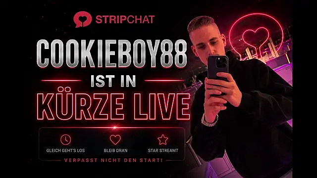 Snapshot of Cookieboy88 chatting on 06/18/26, 11:58 Cookieboy88 online show from 06/18/26, 11:58