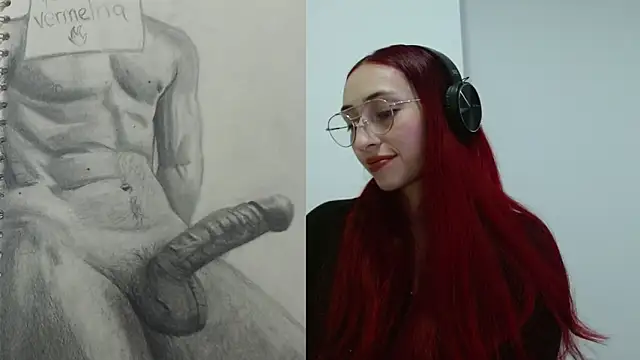 Snapshot of Vermelha_Gremory_ chatting on 10/14/25, 04:46 Vermelha Gremory  online show from 10/14/25, 04:46