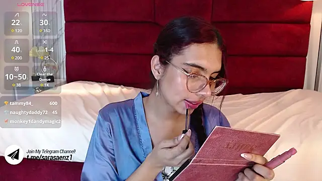 sara saenz99 online show from 01/16/25, 10:44