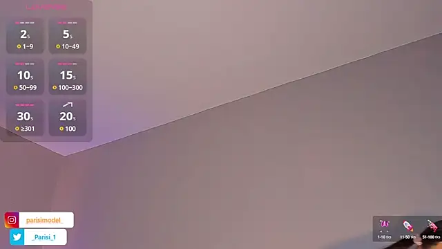 Snapshot of _PARISI_ chatting on 02/09/25, 12:49 PARISI online show from 02/09/25, 12:49