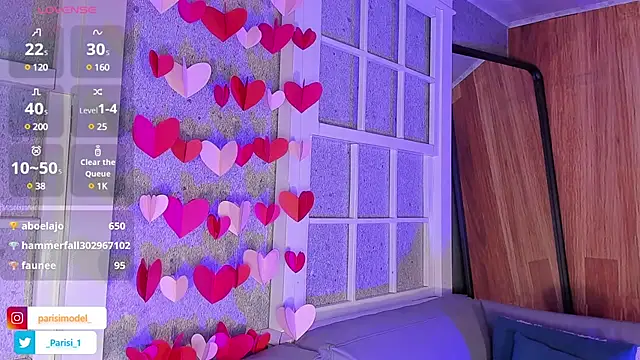 Snapshot of _PARISI_ chatting on 02/18/25, 12:48 PARISI online show from 02/18/25, 12:48