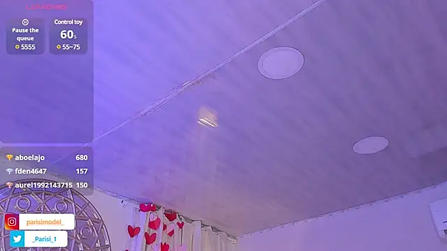 Snapshot of _PARISI_ chatting on 02/19/25, 12:46 PARISI online show from 02/19/25, 12:46