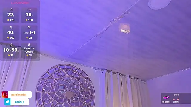 Snapshot of _PARISI_ chatting on 02/22/25, 12:49 PARISI online show from 02/22/25, 12:49