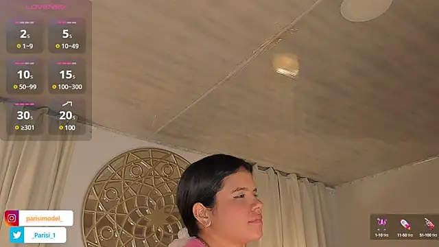 Snapshot of _PARISI_ chatting on 02/22/25, 06:41 PARISI online show from 02/22/25, 06:41