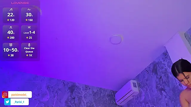 Snapshot of _PARISI_ chatting on 03/23/25, 12:58 PARISI online show from 03/23/25, 12:58