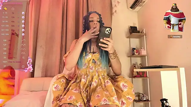 Snapshot of BarbieVenus chatting on 01/08/25, 05:48 BarbieVenus online show from 01/08/25, 05:48