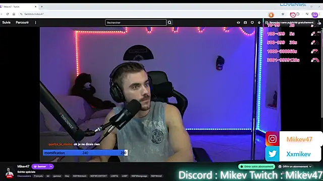 Mikev online show from 09/18/25, 06:10