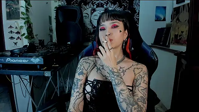 Demongirl6666 online show from 02/16/25, 04:31