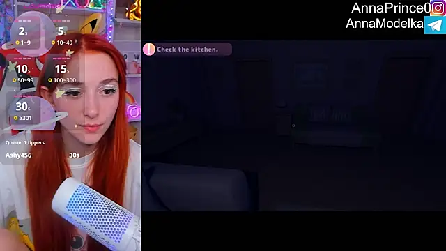 Anna Prince online show from 02/23/25, 09:33