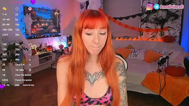 Anna Prince online show from 10/13/25, 03:50