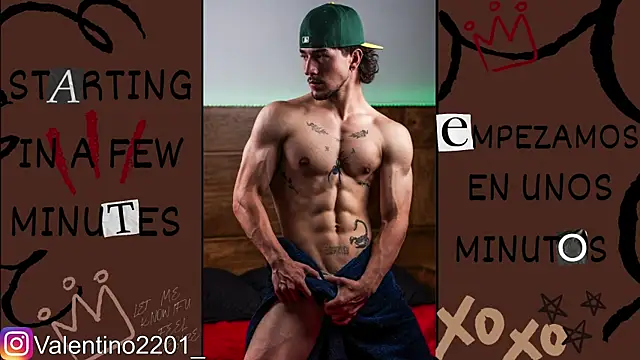 Valentino Xander online show from 07/27/26, 01:45