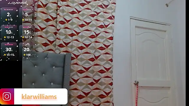 Snapshot of klarwillians chatting on 02/19/25, 08:52 klarwillians online show from 02/19/25, 08:52