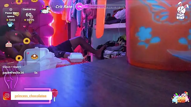 Snapshot of Dulcee_kandy chatting on 10/30/25, 12:56 Dulcee kandy online show from 10/30/25, 12:56