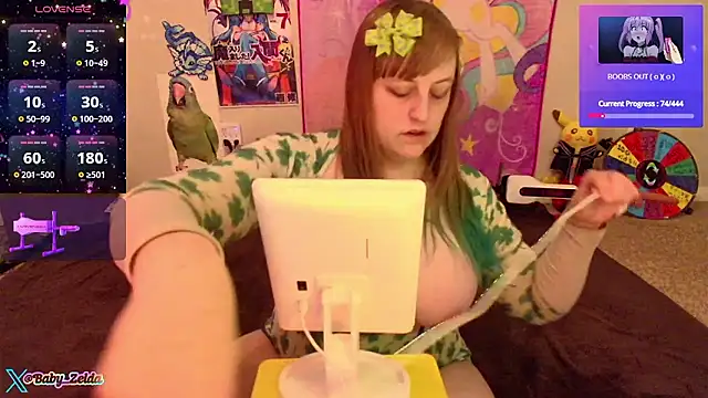 BabyZelda online show from 12/03/24, 01:32