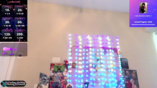 BabyZelda online show from 09/14/25, 08:41