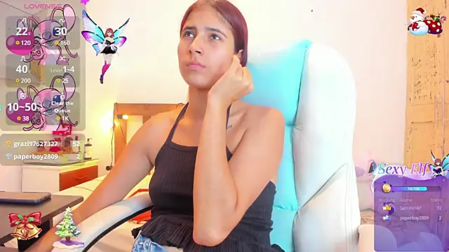 Dalila-1x online show from 12/28/24, 10:55