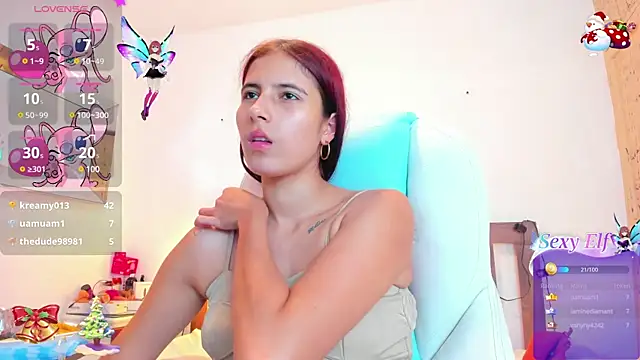 Dalila-1x online show from 12/29/24, 11:18