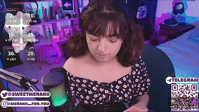 meraki fraise online show from 03/18/26, 09:18