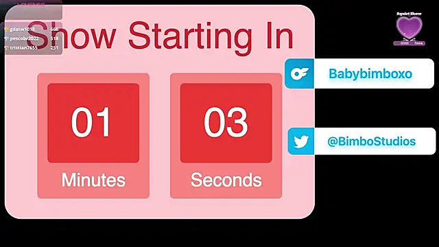 babybimbo online show from 02/16/26, 06:48