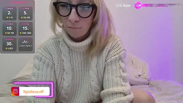 Snapshot of Giuliana_baby chatting on 01/09/25, 05:54 Giuliana baby online show from 01/09/25, 05:54