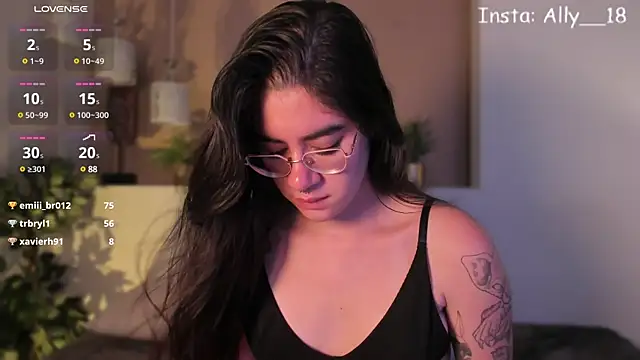 Ally addams online show from 01/17/25, 08:02