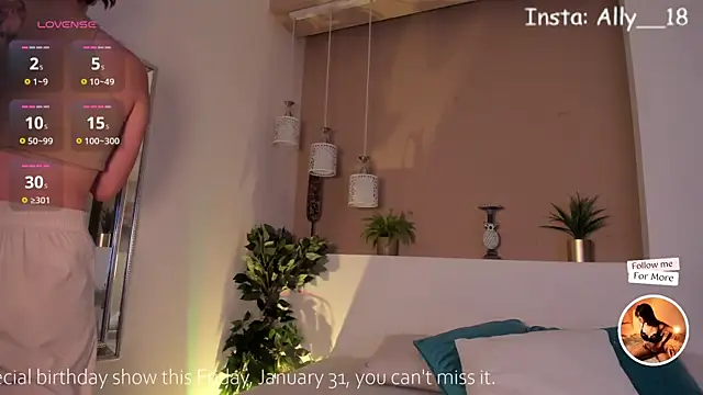 Ally addams online show from 01/29/25, 03:33