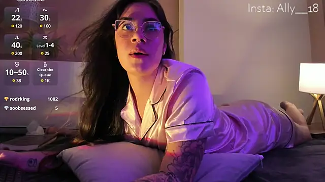 Ally addams online show from 02/11/25, 09:31