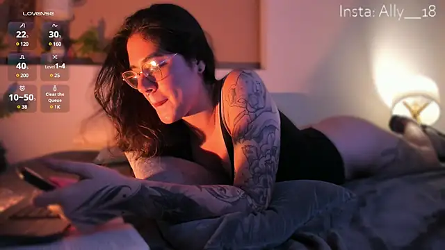 Ally addams online show from 03/10/25, 07:42