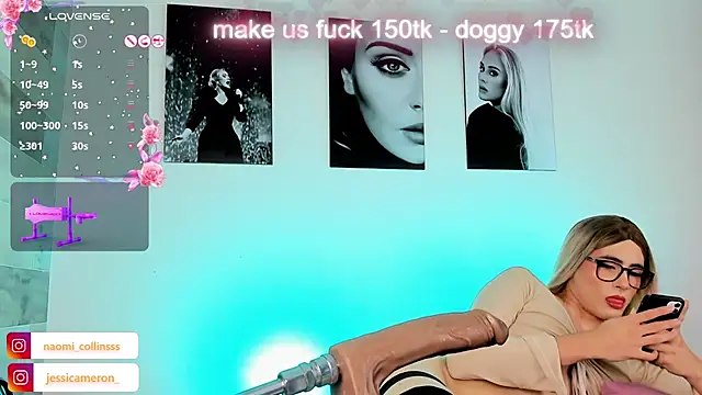 Snapshot of JESSI_NAOMI chatting on 12/31/24, 11:06 JESSI NAOMI online show from 12/31/24, 11:06