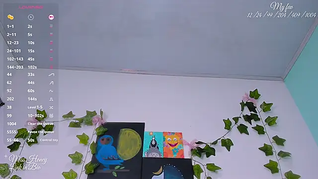 Mxss Honey online show from 10/24/25, 09:17