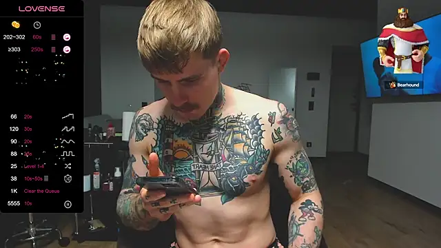 white King9999 online show from 02/02/25, 05:48