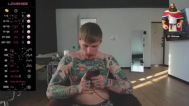 white King9999 online show from 03/01/25, 01:07