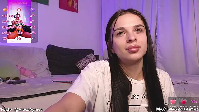 Snapshot of AlexaAimee chatting on 02/03/25, 01:19 AlexaAimee online show from 02/03/25, 01:19