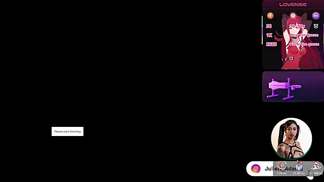 Snapshot of Juliett_Adams_ chatting on 11/07/25, 11:27 Juliett Adams online show from 11/07/25, 11:27