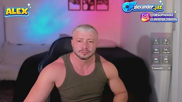Snapshot of AlexJaz11 chatting on 04/03/26, 10:08 AlexJaz11 online show from 04/03/26, 10:08