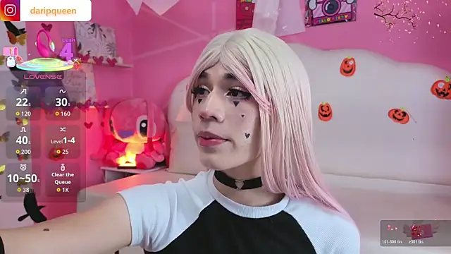 DaripQueen online show from 10/22/25, 03:01