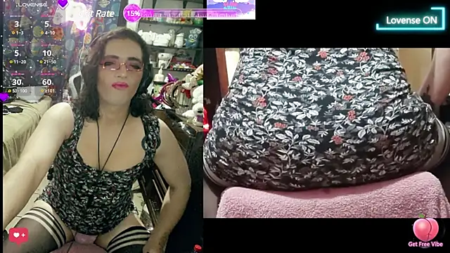 SissyFlorAzul online show from 01/26/25, 06:28