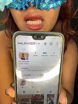 Snapshot of bad_diva chatting on 01/08/25, 05:37 bad diva online show from 01/08/25, 05:37