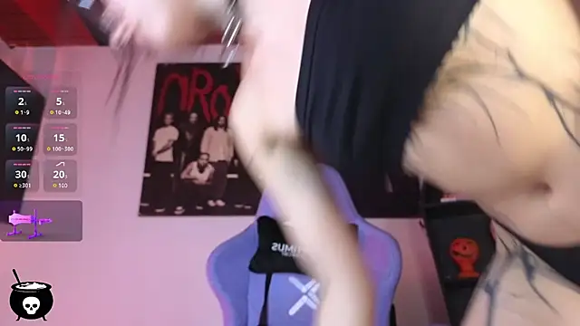 Melanie Nyx online show from 03/01/25, 07:41