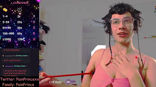 pain princee online show from 12/07/24, 12:30