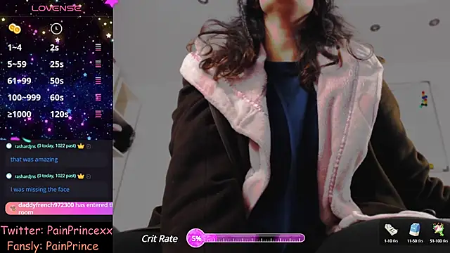 pain princee online show from 12/19/24, 03:19