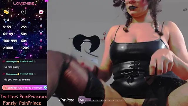 pain princee online show from 01/15/25, 05:47