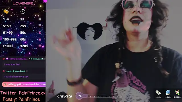 pain princee online show from 01/15/25, 11:51