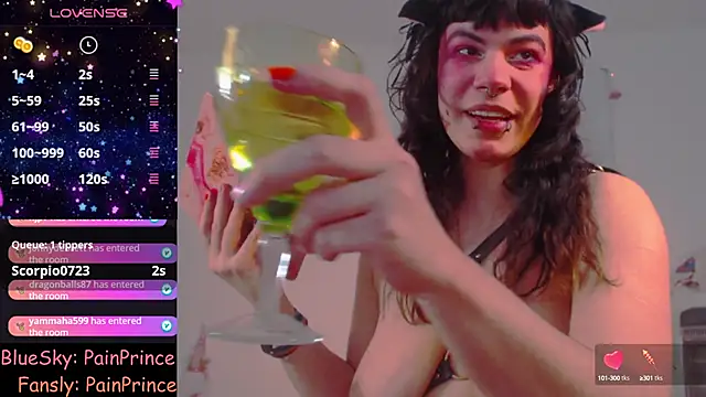 pain princee online show from 02/14/25, 04:52