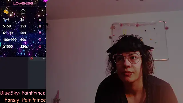 pain princee online show from 02/18/25, 02:59