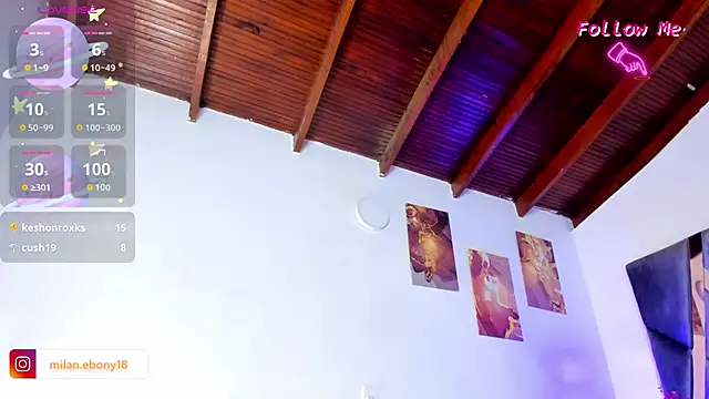 Milan ebony online show from 04/23/26, 12:29