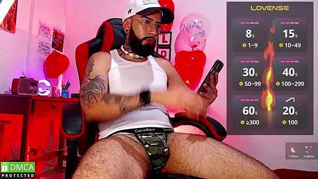 Diilanhott online show from 02/13/26, 01:34